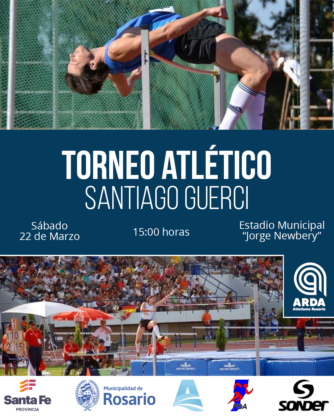 TORNEO SANTIAGO GUERCI 2025: UNA CITA IMPERDIBLE PARA EL ATLETISMO ROSARINO