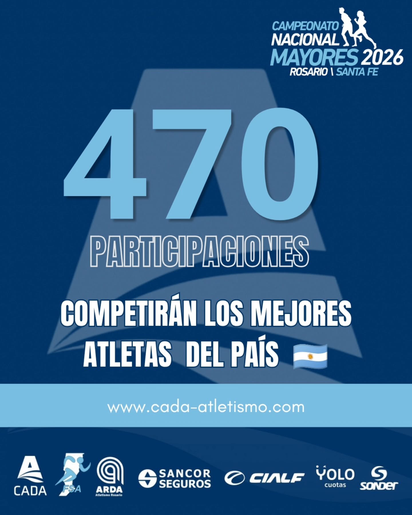 ¡SE VIENE EL TORNEO NACIONAL MÁS IMPORTANTE DEL ATLETISMO NACIONAL!